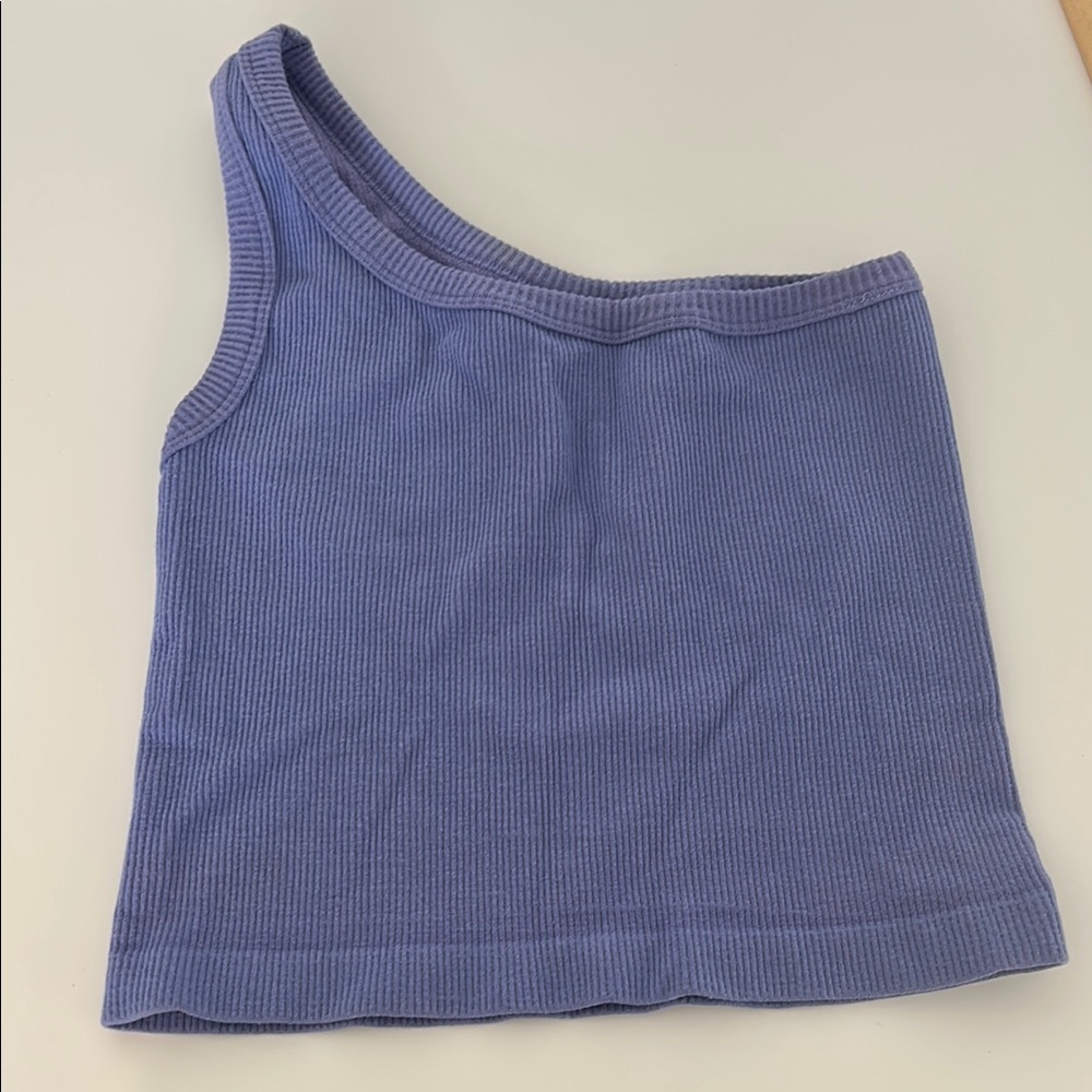 Together Lavender Ribbed Top